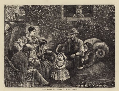 Les grands-pères et grands-mères rivaux - English School