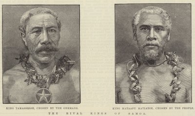 Les rois rivaux de Samoa - English School