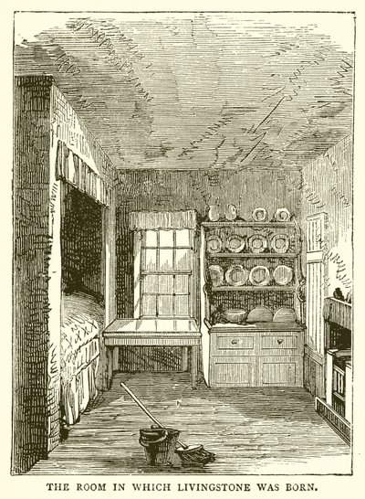 La chambre où Livingstone est né - English School