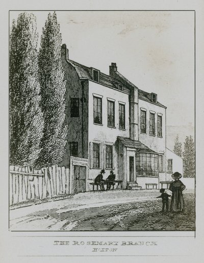 La branche de romarin à Hoxton - English School
