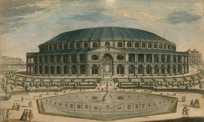 La maison et les jardins de la Rotonde à Ranelagh, Londres - English School