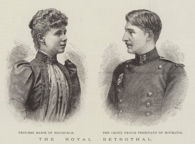 Les fiançailles royales - English School