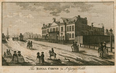 Le Cirque Royal à St Georges Fields, Surrey, près de l