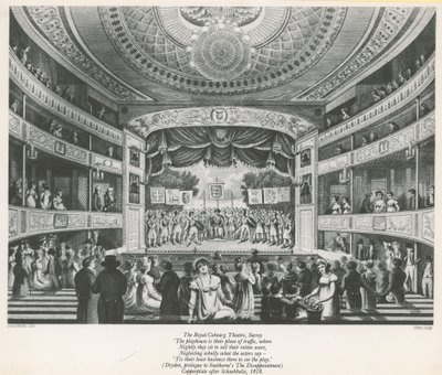 Le Royal Cobourg Theatre, Surrey - English School