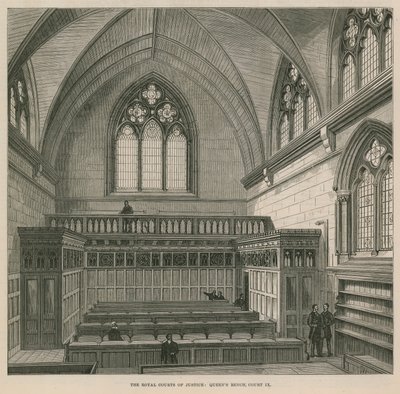 Les Cours royales de justice : Banc de la reine, Cour IX - English School