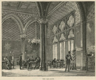 Les Cours royales de justice : La salle du barreau - English School