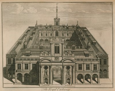 Le Royal Exchange, Londres - English School