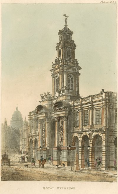 Le Royal Exchange, Londres - English School