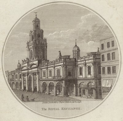 La Bourse Royale dans la ville de Londres - English School