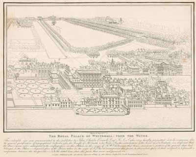Le Palais Royal de Whitehall, depuis l
