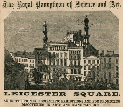 Le Panopticon Royal des Sciences et des Arts, Leicester Square, Londres - English School