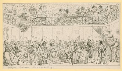 Le Royal Saloon, Piccadilly, Londres - English School