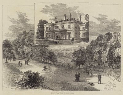 La visite royale à Sheffield - English School