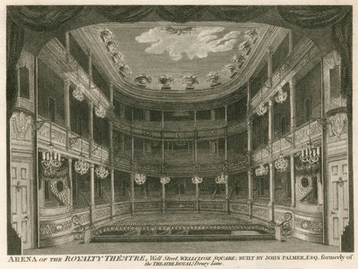 Théâtre Royalty, Well Street, Wellclose Square, Londres - English School