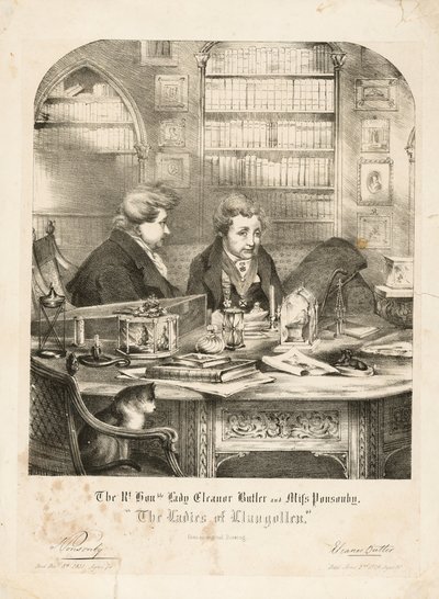 La très honorable Lady Eleanor Butler et Miss Ponsonby, 