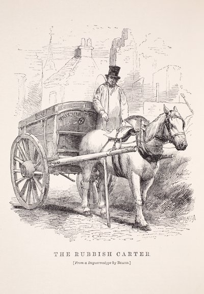 Le charretier de déchets, d