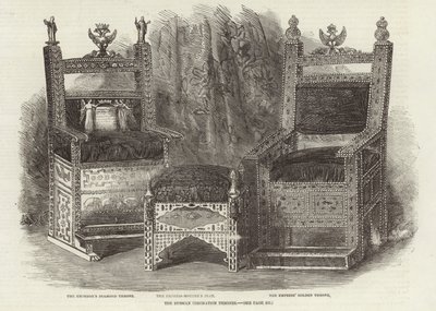 Les trônes du couronnement russe - English School