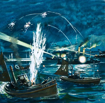 Les forces russes prennent une flotte de pêche britannique pour des envahisseurs japonais - English School