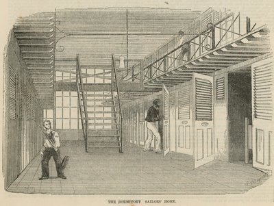 La Maison des Marins, Ratcliff : Le dortoir - English School