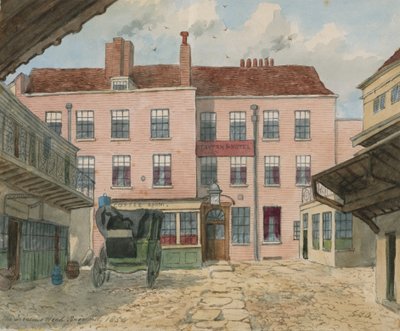 Le Saracens Head, Snow Hill - English School
