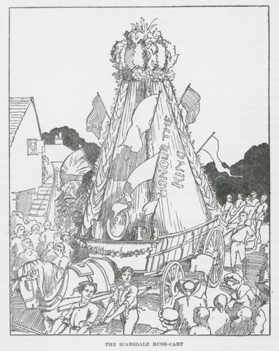 Le char à bancs de Scarsdale (litho) - English School