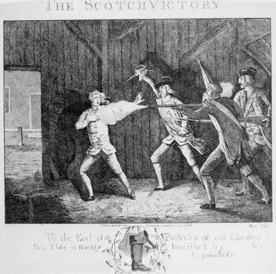 La Victoire Écossaise, 1768 - English School