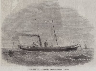 Le clipper-yacht à vis Gazelle - English School