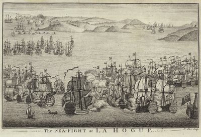 Le Combat naval à La Hogue - English School