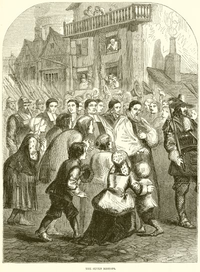 Les sept évêques - English School