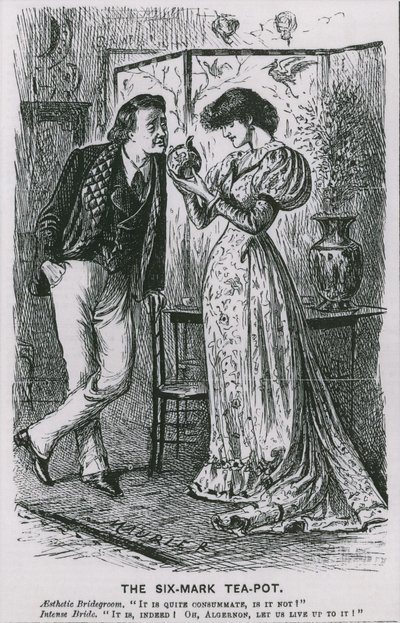 La théière à six marques - English School