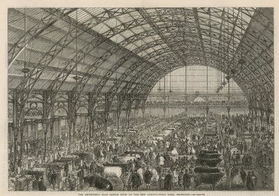 Le salon du bétail du Smithfield Club au nouveau Hall agricole - English School
