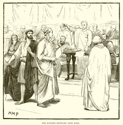Les Sophistes expulsés de Rome - English School