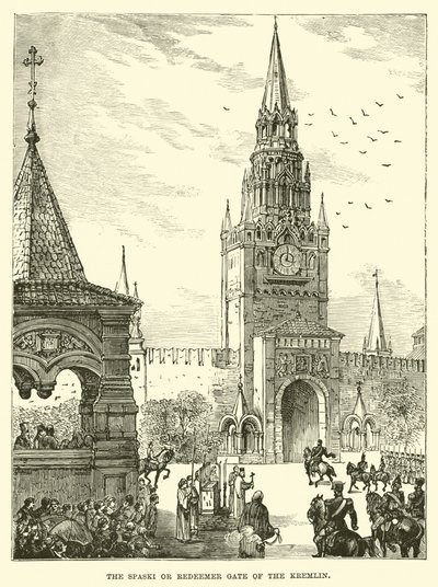 La Porte Spaski ou du Rédempteur du Kremlin - English School