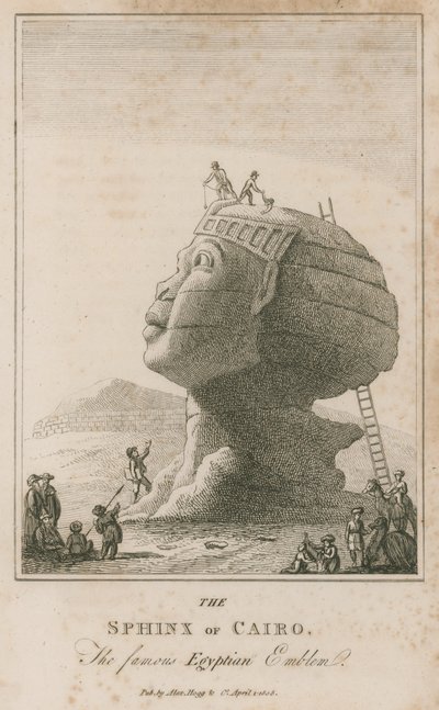 Le Sphinx du Caire, le célèbre emblème égyptien - English School