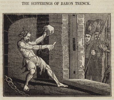 Les souffrances du baron Trenck - English School