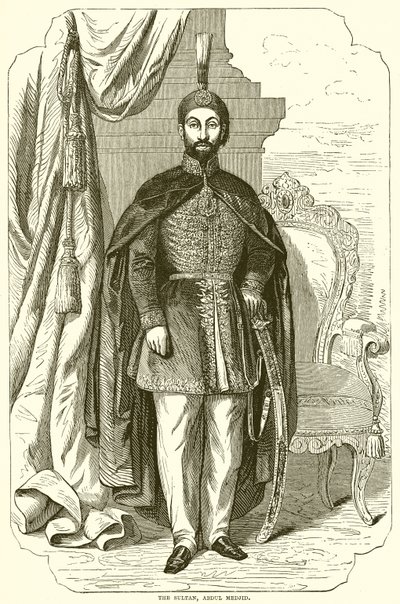 Le sultan, Abdul Medjid - English School