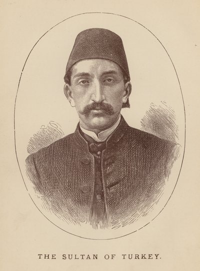 Le Sultan de Turquie (gravure) - English School