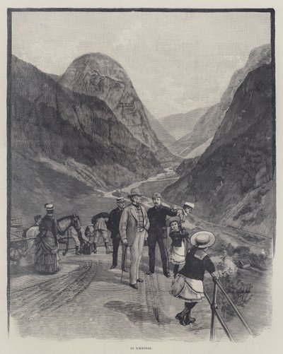 Le "Sunbeam" en Norvège, par Lady Brassey - English School
