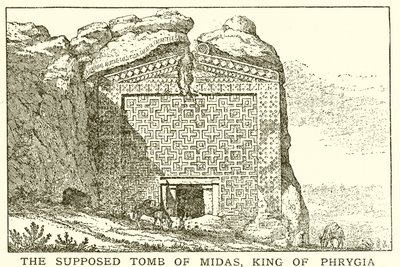 Le supposé tombeau de Midas, roi de Phrygie - English School