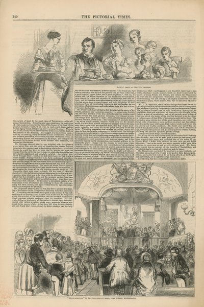 Le mouvement de tempérance - English School