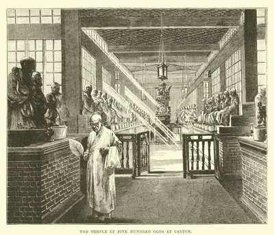 Le Temple des Cinq Cents Dieux à Canton - English School