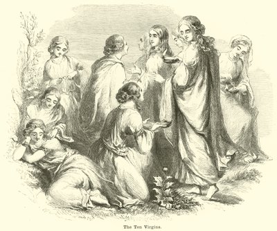 Les dix vierges - English School