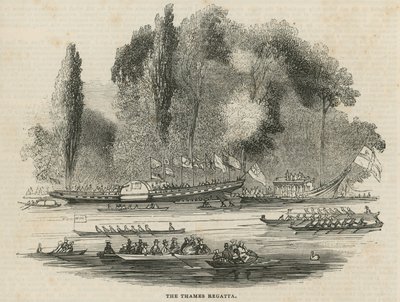 Régate sur la Tamise - English School
