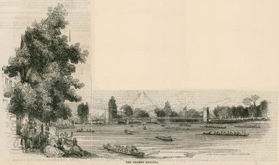 La régate de la Thames - English School