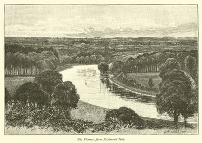 La Tamise, depuis Richmond Hill - English School