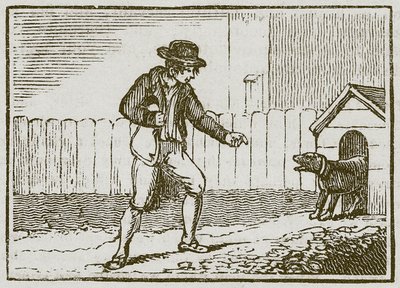 Le voleur et le chien (gravure) - English School