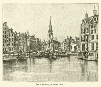 Le Tingel, Amsterdam (gravure) - English School