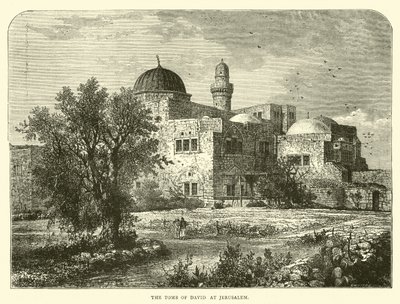 Le Tombeau de David à Jérusalem - English School