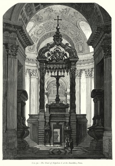 Tombe de Napoléon Ier aux Invalides, Paris - English School
