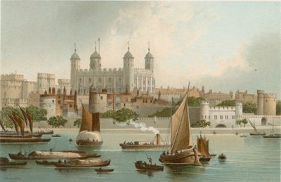 La tour depuis la rivière - English School